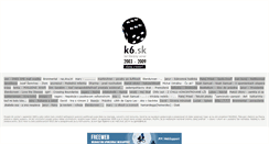 Desktop Screenshot of k6.sk